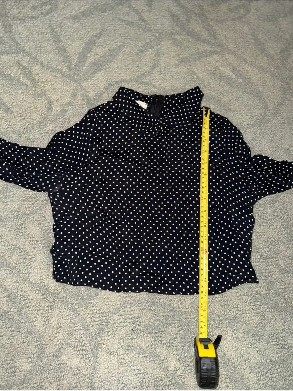 Brandy Melville Black with White Polka Dot Set